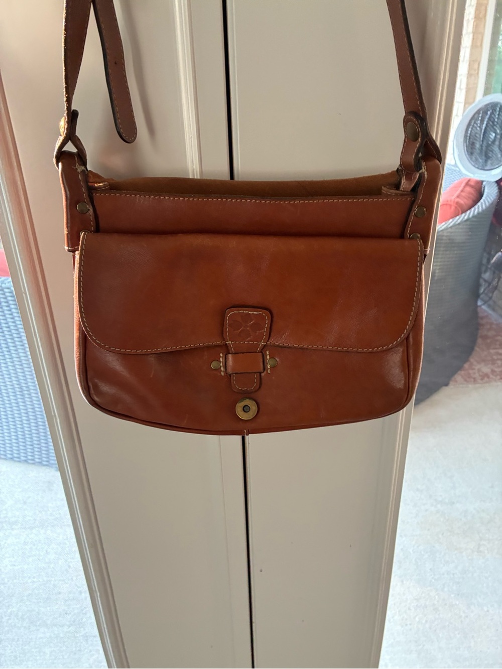 Authentic Patricia Nash Crossbody satchel.
